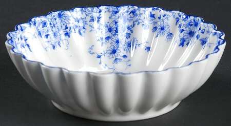 Dainty Blue Nut Dish