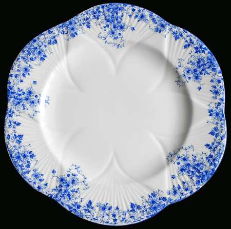 Dainty Blue Luncheon Plate