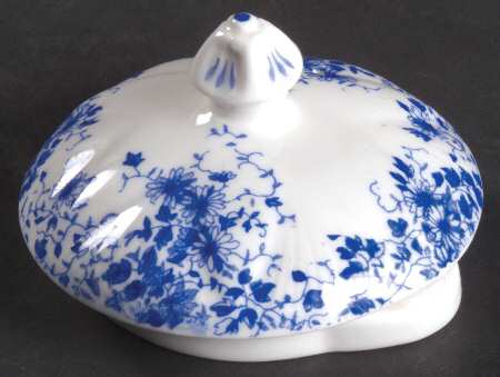 Dainty Blue Lid for Coffee Pot