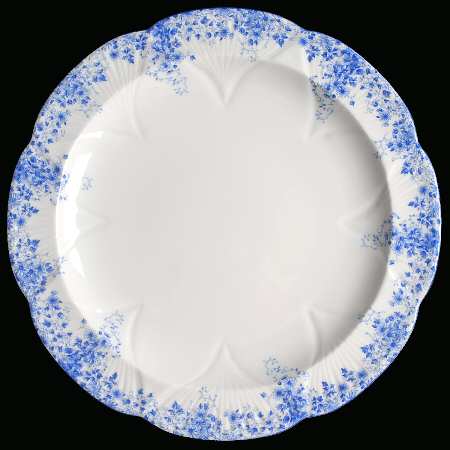 Dainty Blue 13" Chop Plate (Round Platter)