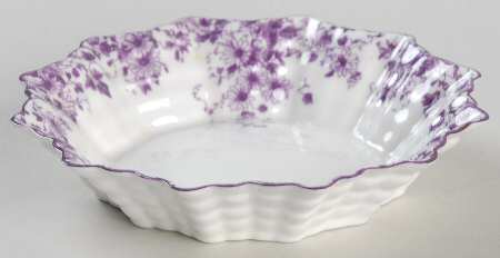 Dainty Mauve 4" Round Sweet Meat Dish