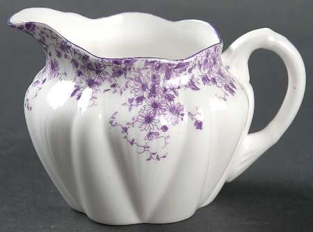 Dainty Mauve Mini Creamer