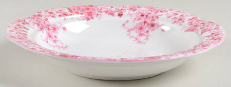 Dainty Pink Round Butter No Lid