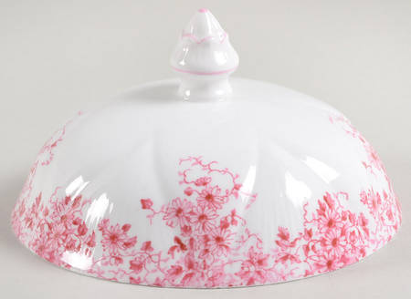 Dainty Pink Lid for Round Butter