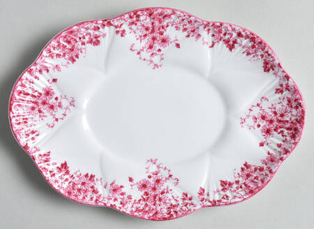 Dainty Pink Underplate for Gravy Boat