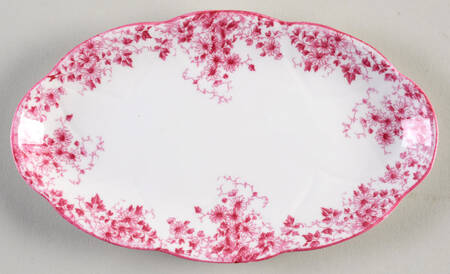Dainty Pink Tray for Individual Creamer & Open Sugar
