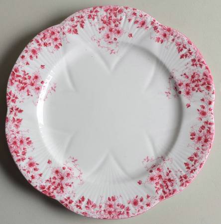 Dainty Pink Salad Plate