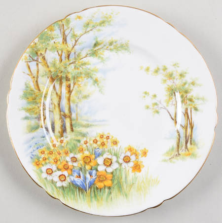Daffodil Time Dessert/Pie Plate