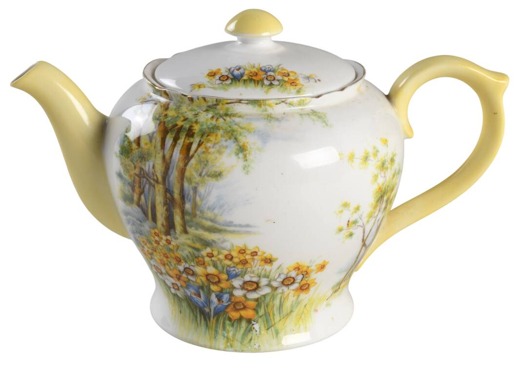 Daffodil Time Teapot & Lid