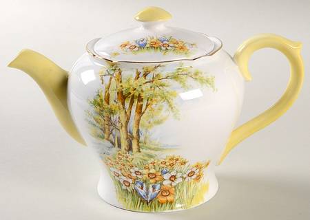 Daffodil Time Mini Teapot & Lid