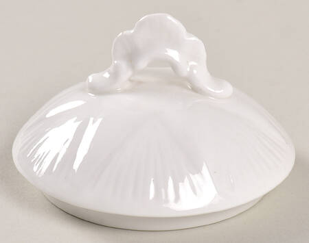 Dainty White (No Trim) Lid for Sugar Bowl