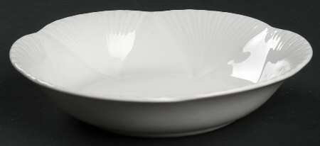Dainty White (No Trim) Fruit/Dessert (Sauce) Bowl