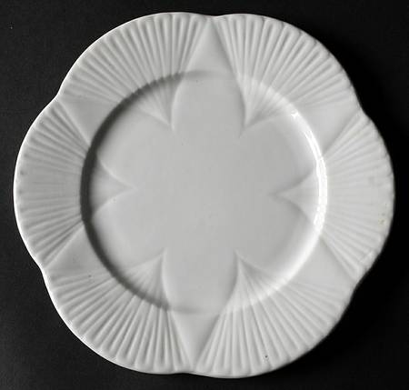 Dainty White (No Trim) Salad Plate