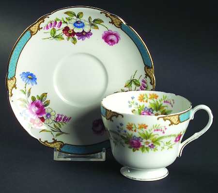 Dubarry Blue Footed Cup & Saucer Set