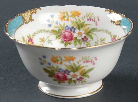 Dubarry Blue Open Sugar Bowl