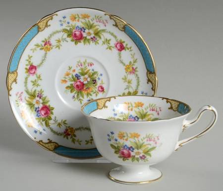 Dubarry Blue Footed Cup & Saucer Set
