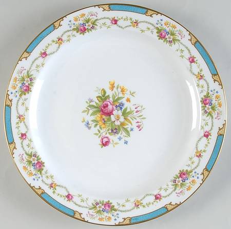 Dubarry Blue 13" Chop Plate (Round Platter)