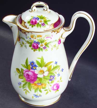 Dubarry Maroon Hot Water Jug & Lid