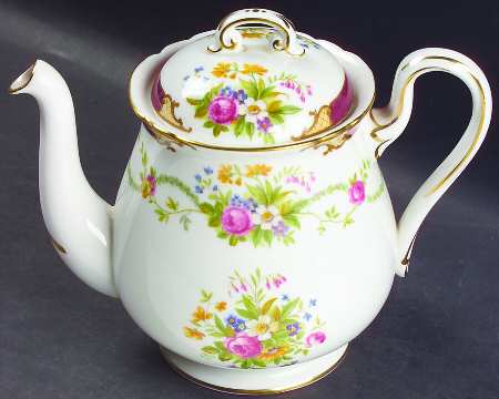 Dubarry Maroon Mini Teapot & Lid