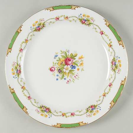 Dubarry Green 13" Chop Plate (Round Platter)