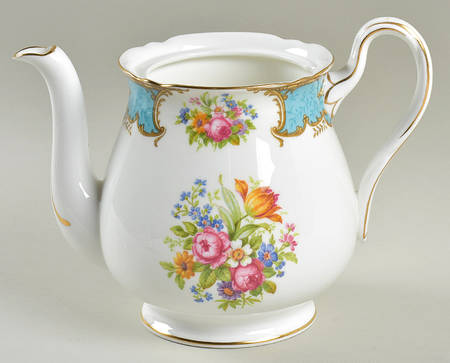 Duchess Blue Teapot No Lid