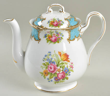 Duchess Blue Teapot & Lid