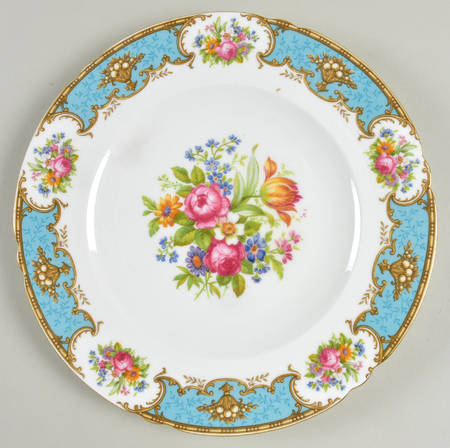 Duchess Blue Luncheon Plate
