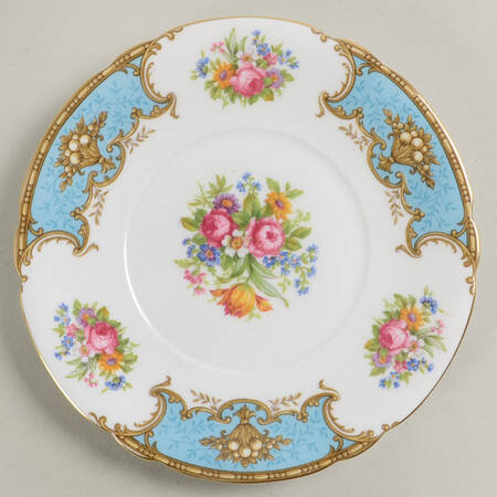 Duchess Blue Underplate for Gravy Boat