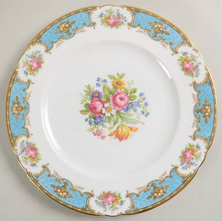 Duchess Blue Dinner Plate