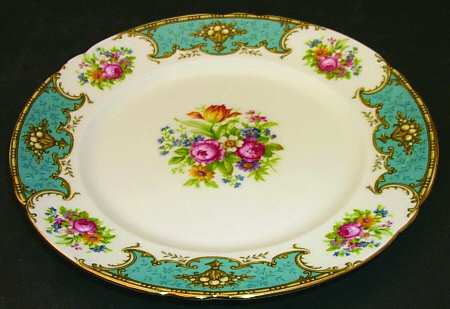 Duchess Blue Salad Plate