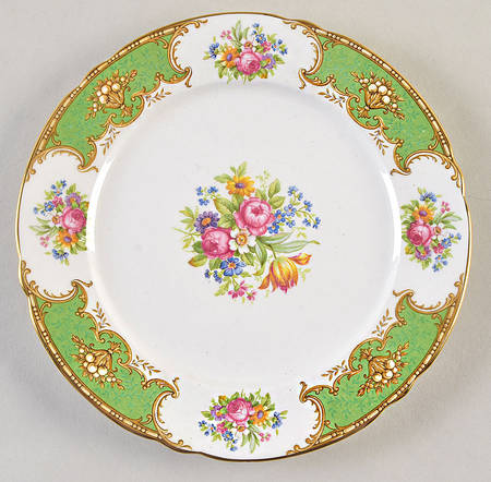 Duchess Green Salad Plate