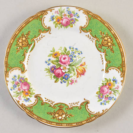 Duchess Green Bread & Butter Plate