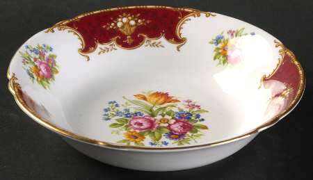 Duchess Red Coupe Cereal Bowl