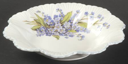Forget Me Not Nut Dish