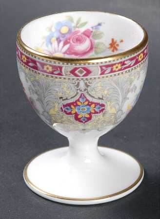 Georgian Red Single Egg Cup