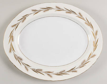 Golden Harvest 12" Oval Serving Platter