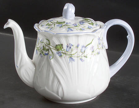 Harebell (Oleander) Mini Teapot & Lid