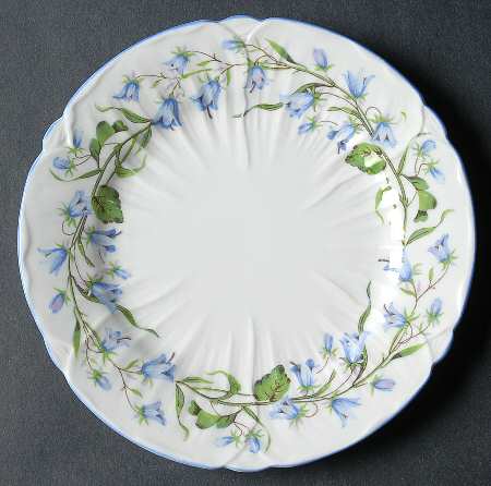 Harebell (Oleander) Bread & Butter Plate