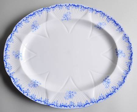 Heavenly Blue (Dainty Shape) 15" Oval Serving Platter