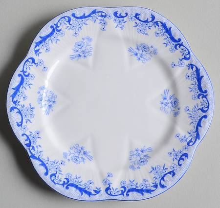 Heavenly Blue (Dainty Shape) Bread & Butter Plate