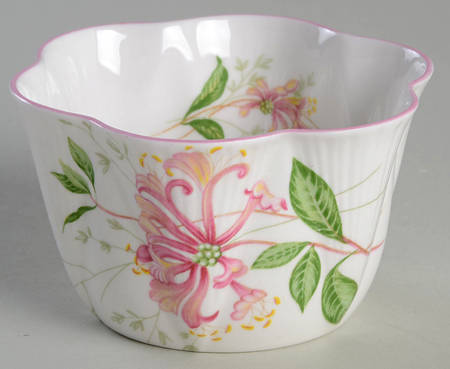 Honeysuckle Open Sugar Bowl
