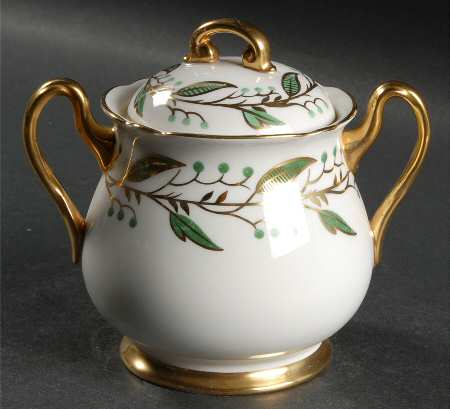 Laurel Sugar Bowl & Lid