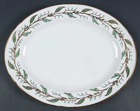 Laurel 12" Oval Serving Platter