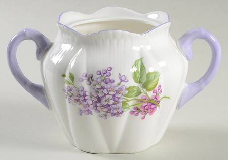 Lilac Time Sugar Bowl No Lid