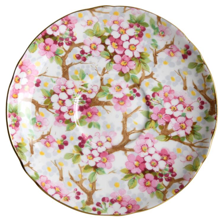 Maytime (Gold Trim) Saucer