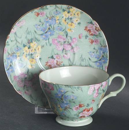 Melody (Perth) Footed Cup & Saucer Set