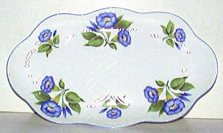 Morning Glory Tray for Mini Creamer & Open Sugar