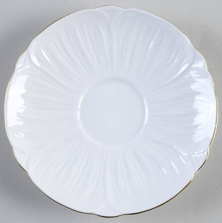 Oleander (Gold Trim) Saucer