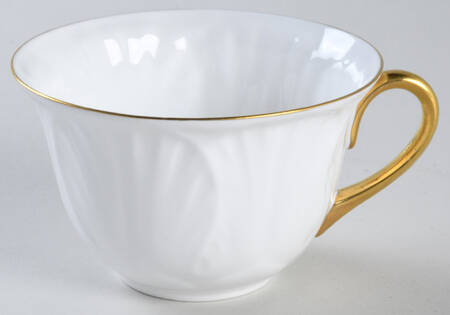 Oleander (Gold Trim) Flat Cup
