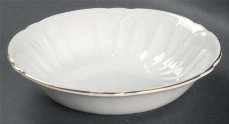 Oleander (Gold Trim) Coupe Cereal Bowl